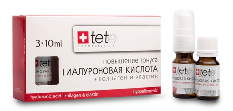 TETe - TETe Гиалуроновая кислота + Коллаген и Эластин (3 шт х 10 мл)