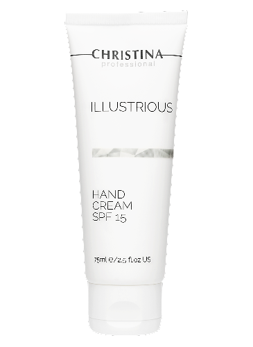 Christina - Illustrious Hand Cream SPF 15  Защитный крем для рук SPF 15, 75 мл
