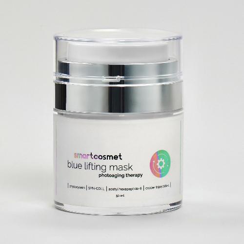 Smartcosmet - Маска для лица «Blue lifting mask» серии «Фотоомоложение», 50 мл