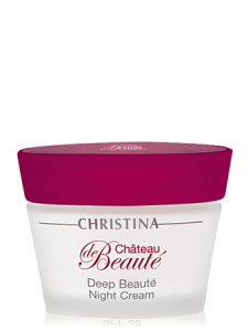 Christina - Chateau de Beaute Deep Beaute night cream Интенсивный обновляющий ночной крем, 50 мл