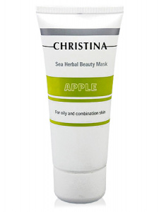 Christina - Sea Herbal Beauty Mask Apple for oily and combination skin - Маска красоты "Яблоко", 60 мл