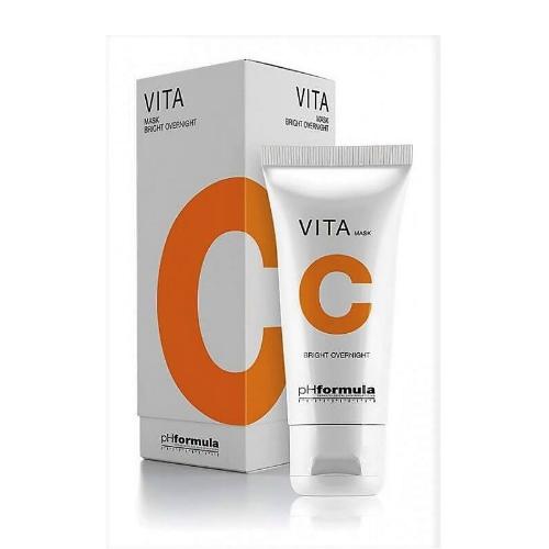 pH Formula - VITA C bright overnight mask - Осветляющая ночная маска с витамином С, 50 мл pH014