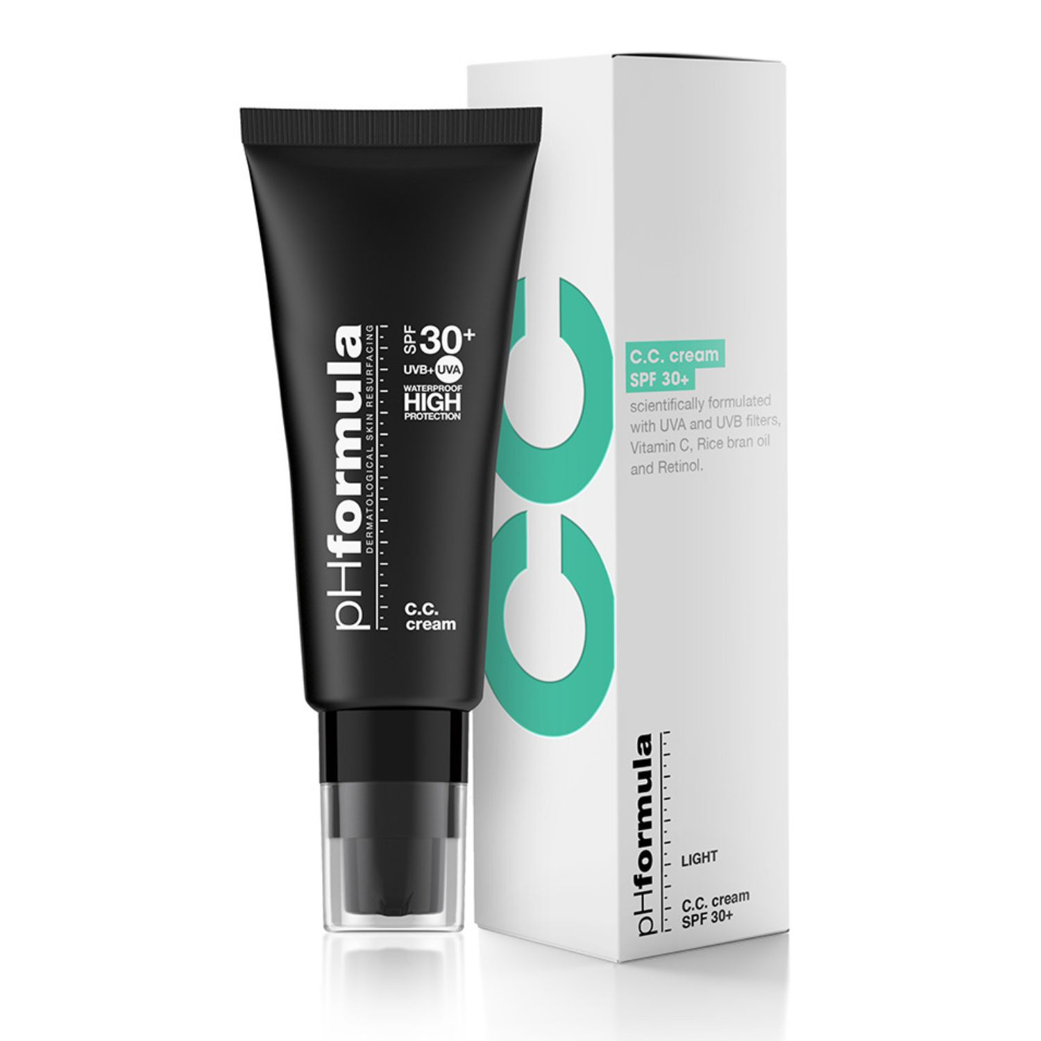 pH Formula - C.C. cream SPF30+ (light) -многофункциональный корректирующий крем SPF30+, 50мл (светлый тон) pH020N