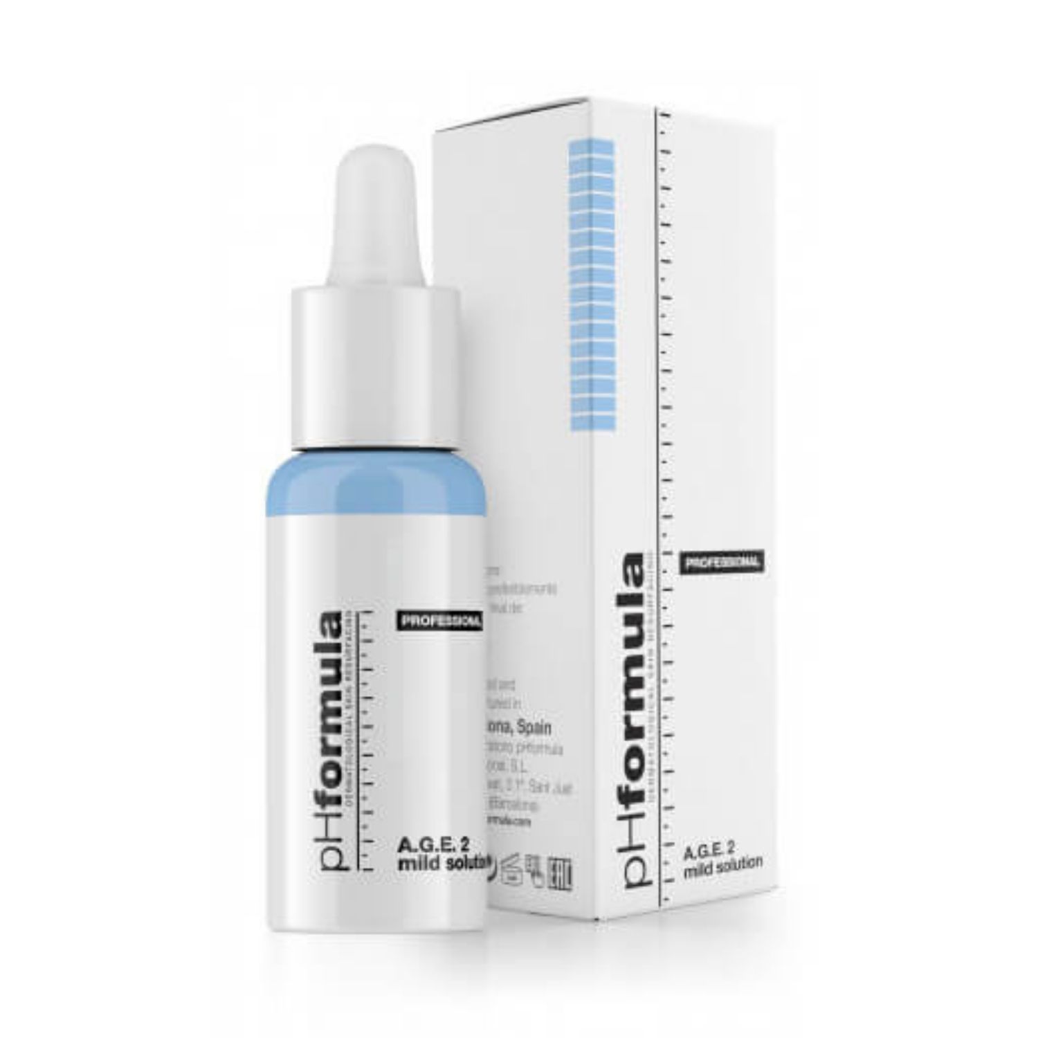 pH Formula - A.G.E. 2 solution  -  активный обновляющий раствор для кожи с возрастными изменениями, 20 мл  pH370N