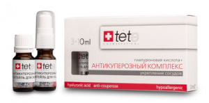 TETe - TETe Гиалуроновая кислота + Антикуперозный комплекс (3 шт х 10 мл)