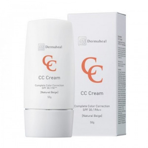 Dermaheal - Dermaheal СС Natural Beige Cream Крем цветокорректор "СС"солнцезащитный, цвет натуральный беж., 50 г