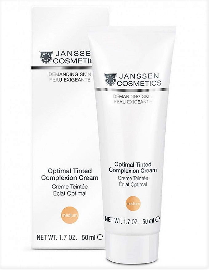 JANSSEN - Optimal Tinted Complexion Cream - Дневной крем Оптимал комплекс Medium (SPF-10), 50 мл  J0011