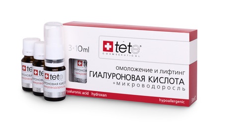 TETe - TETe Гиалуроновая кислота + Микроводоросль (3 шт х 10 мл)
