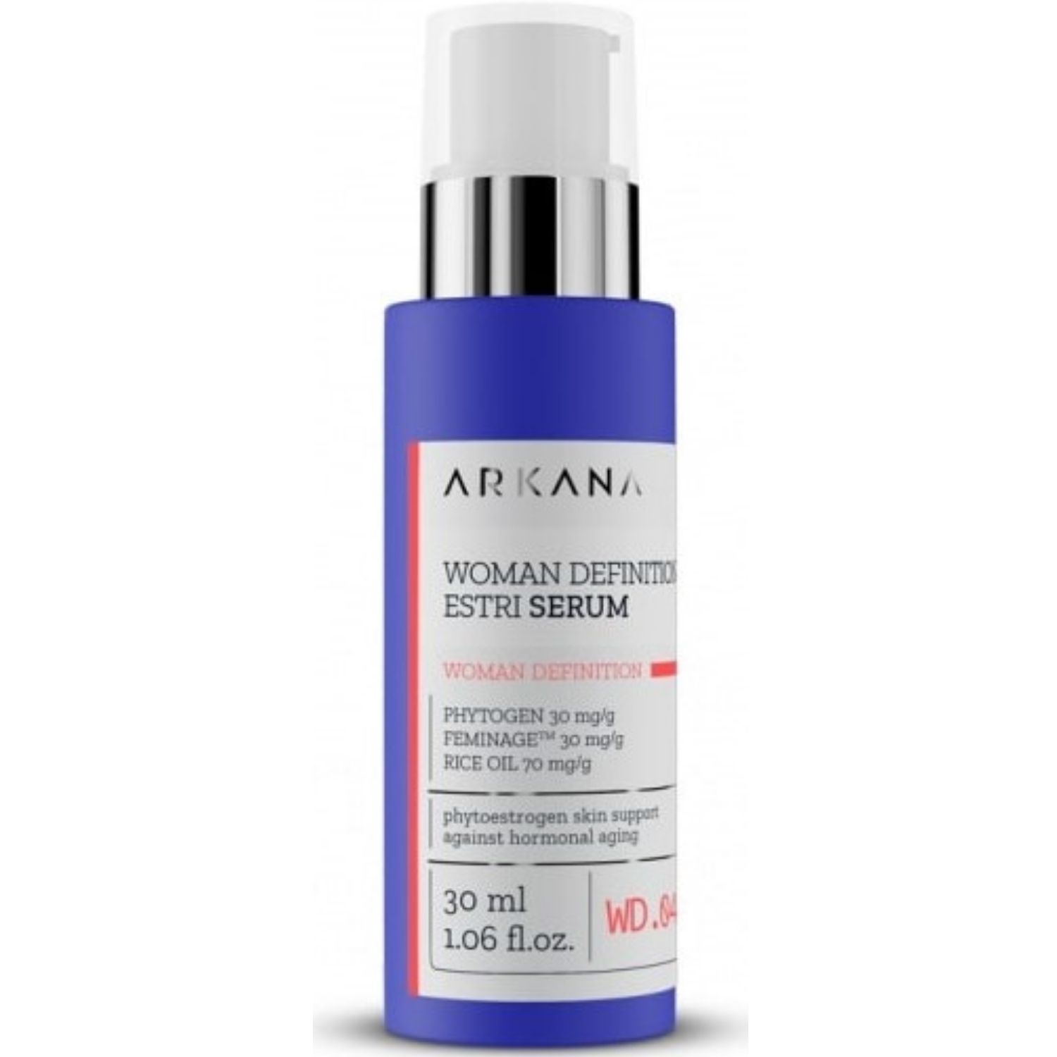 Arkana - Woman Definition Estri Serum - Омолаживающая сыворотка с фитоэстрогенами для лица, 30 мл